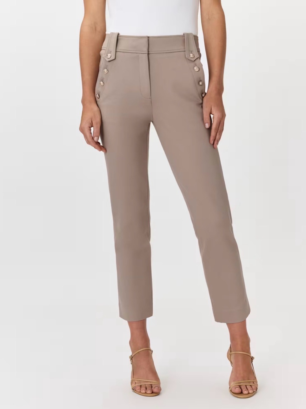 Quince Ultra-Stretch Ponte Straight Leg Mariner Pants